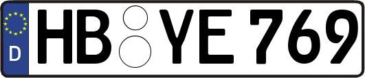 HB-YE769