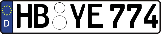 HB-YE774