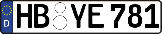 HB-YE781