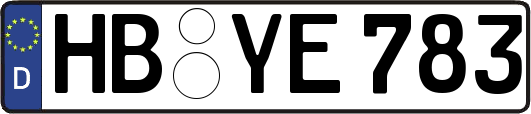 HB-YE783