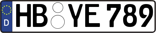 HB-YE789
