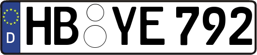 HB-YE792