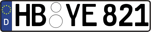 HB-YE821