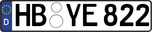 HB-YE822