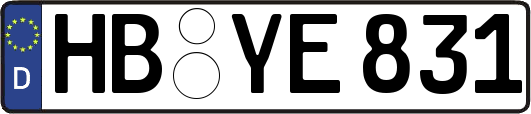 HB-YE831