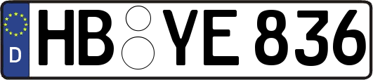HB-YE836