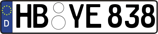 HB-YE838