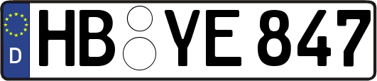 HB-YE847