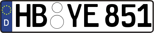 HB-YE851