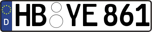 HB-YE861