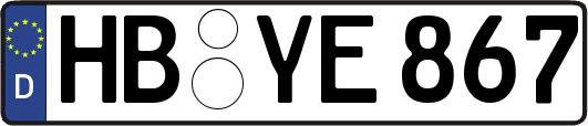 HB-YE867