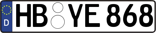 HB-YE868
