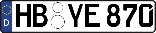 HB-YE870