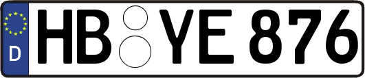HB-YE876