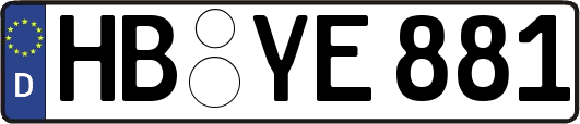 HB-YE881
