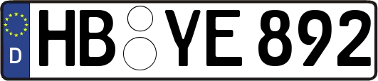 HB-YE892
