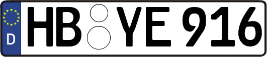 HB-YE916