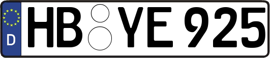 HB-YE925