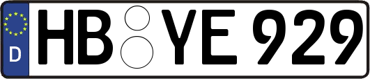 HB-YE929