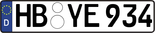 HB-YE934