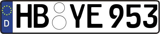 HB-YE953