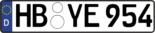 HB-YE954