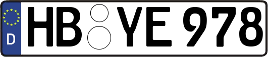 HB-YE978