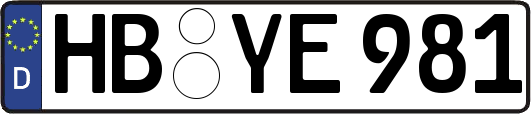 HB-YE981