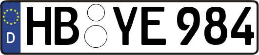HB-YE984