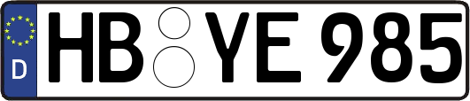 HB-YE985