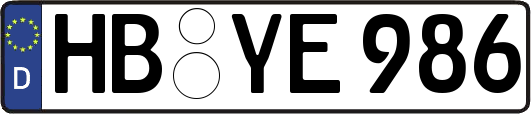 HB-YE986