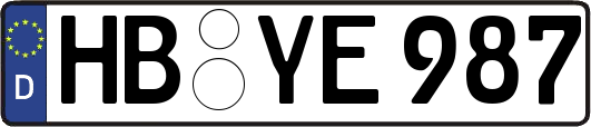 HB-YE987