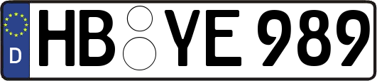 HB-YE989