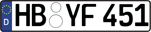 HB-YF451