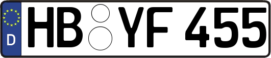 HB-YF455