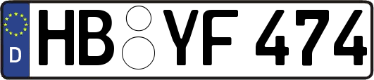 HB-YF474