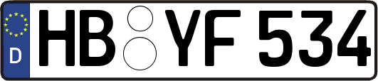 HB-YF534