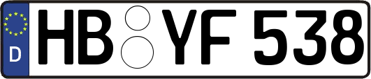 HB-YF538