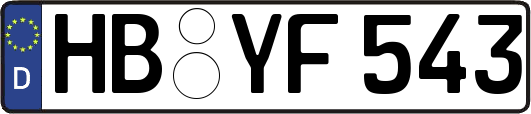 HB-YF543