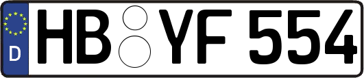 HB-YF554