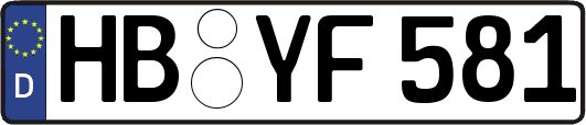 HB-YF581