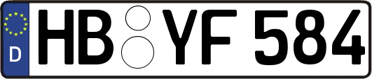 HB-YF584