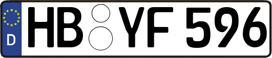 HB-YF596