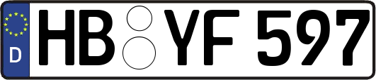 HB-YF597