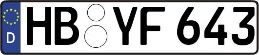 HB-YF643