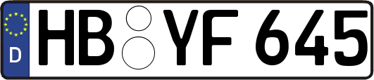 HB-YF645