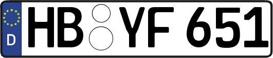 HB-YF651