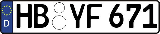 HB-YF671