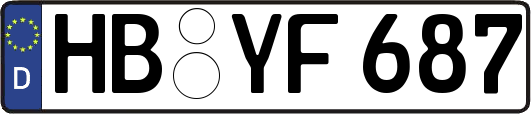 HB-YF687