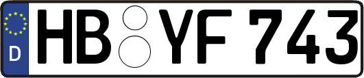 HB-YF743